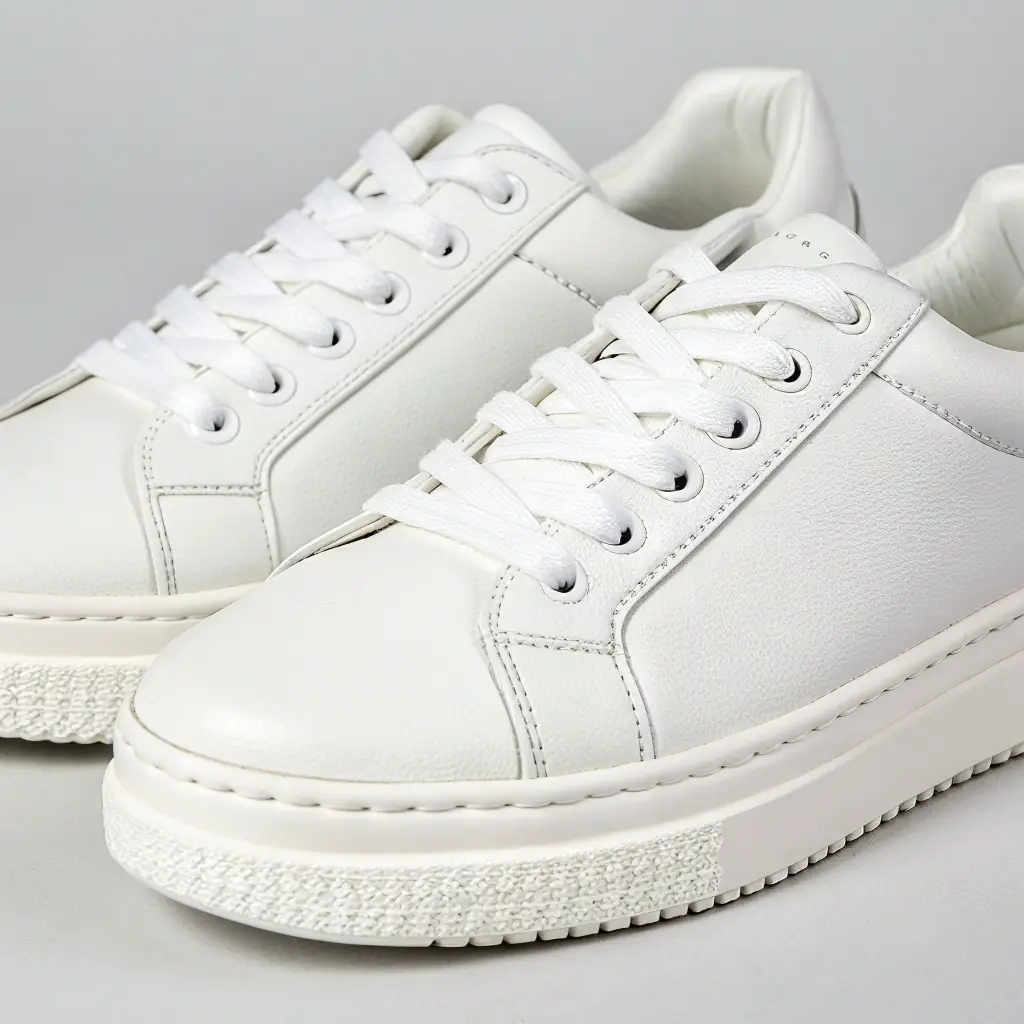 White Canvas Sneakers